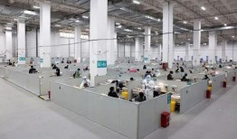 郑州爆料方舱医院视频播放,郑州方舱医院建设进展实时播报